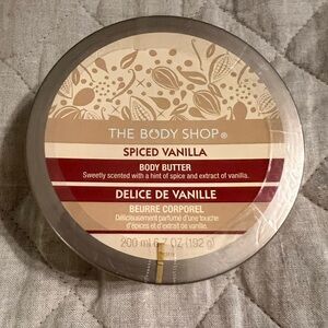 The Body Shop Spiced Vanilla Body Butter - Cream and Brown